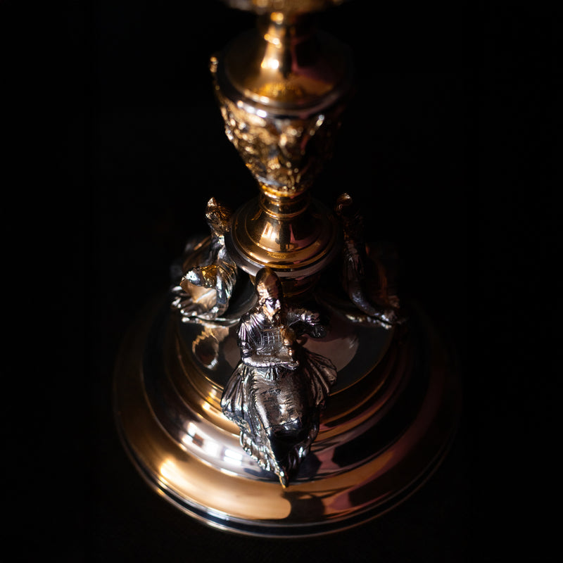 Cálice Profetas em banho misto de ouro e níquel