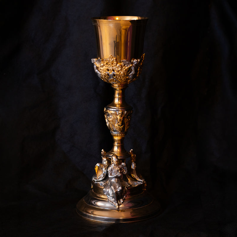Cálice Profetas em banho misto de ouro e níquel