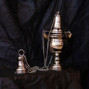 Turíbulo Liso banhado a níquel