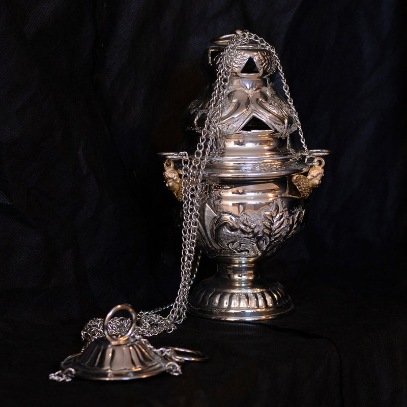 Turíbulo Romano banhado a níquel