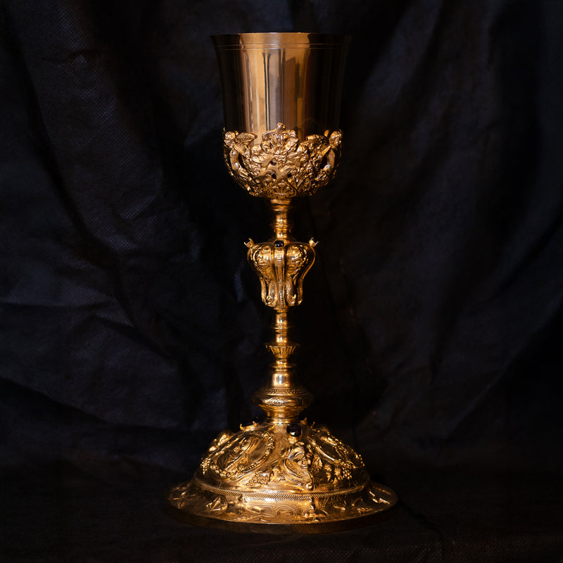 Cálice Nazareth banhado a ouro