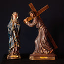 Kit Nosso Sr. dos Passos e Nossa Sra. das Dores 32cm