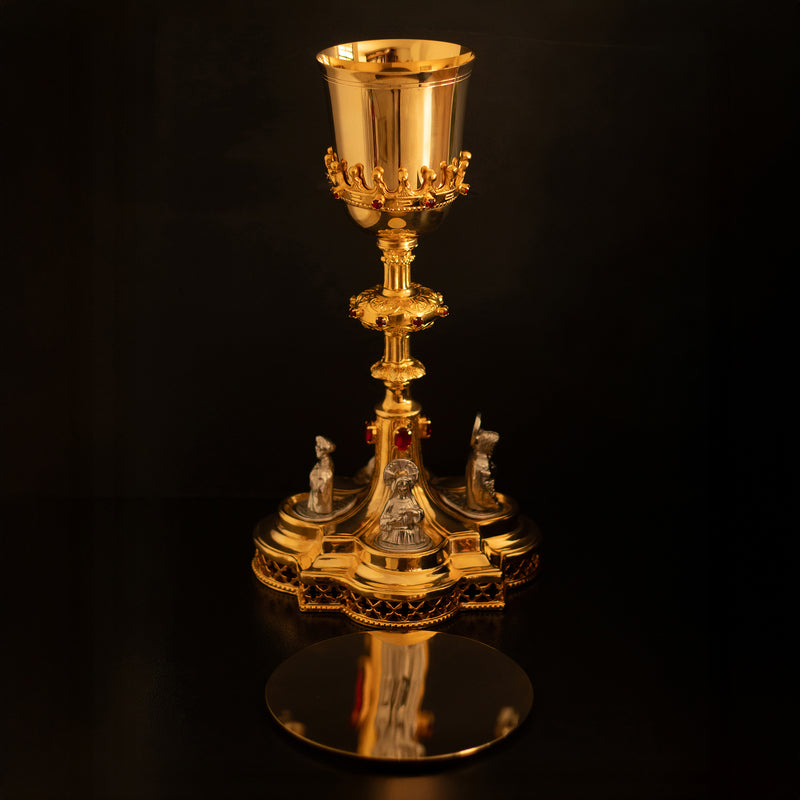 Cálice Vaticano banhado a ouro