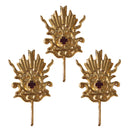 Potências banhadas a ouro