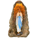 Nossa Senhora de Lourdes com a Gruta Iluminada 60cm