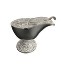 Naveta de bronze prateada