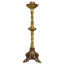 Conjunto de Castiçais 49cm em Bronze (7 Peças)