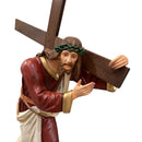 Nosso Senhor dos Passos 140cm (até a Cruz 195cm) - com Base de Madeira