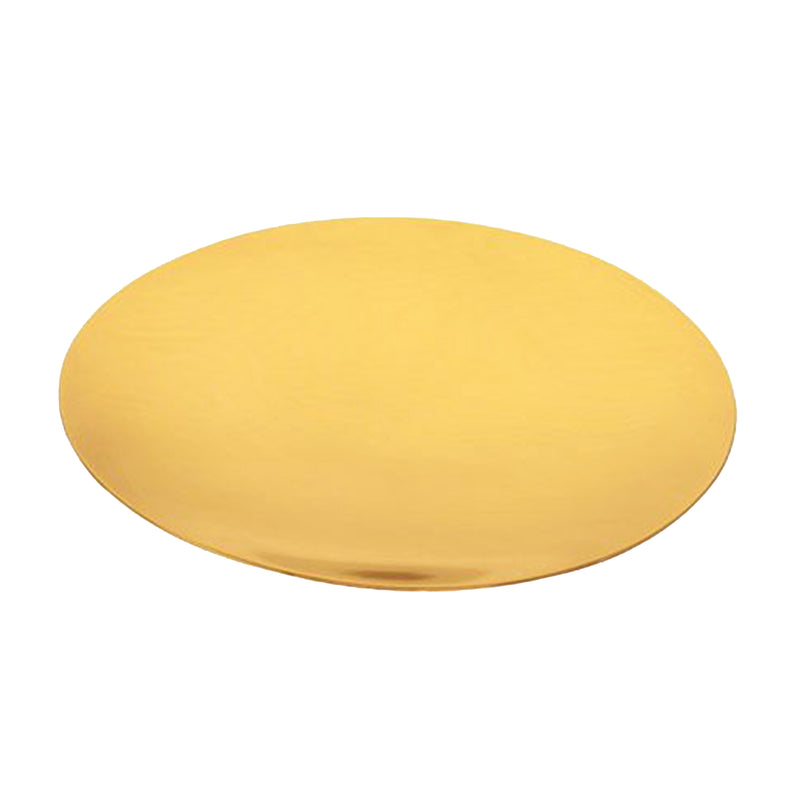 Patena 18cm banhada a ouro