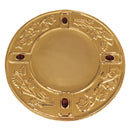 Patena Trigo e Uva banhada a ouro