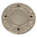 Patena Trigo e Uva banhada a níquel