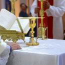 Cálice Templum Dei mod. B banhado a ouro