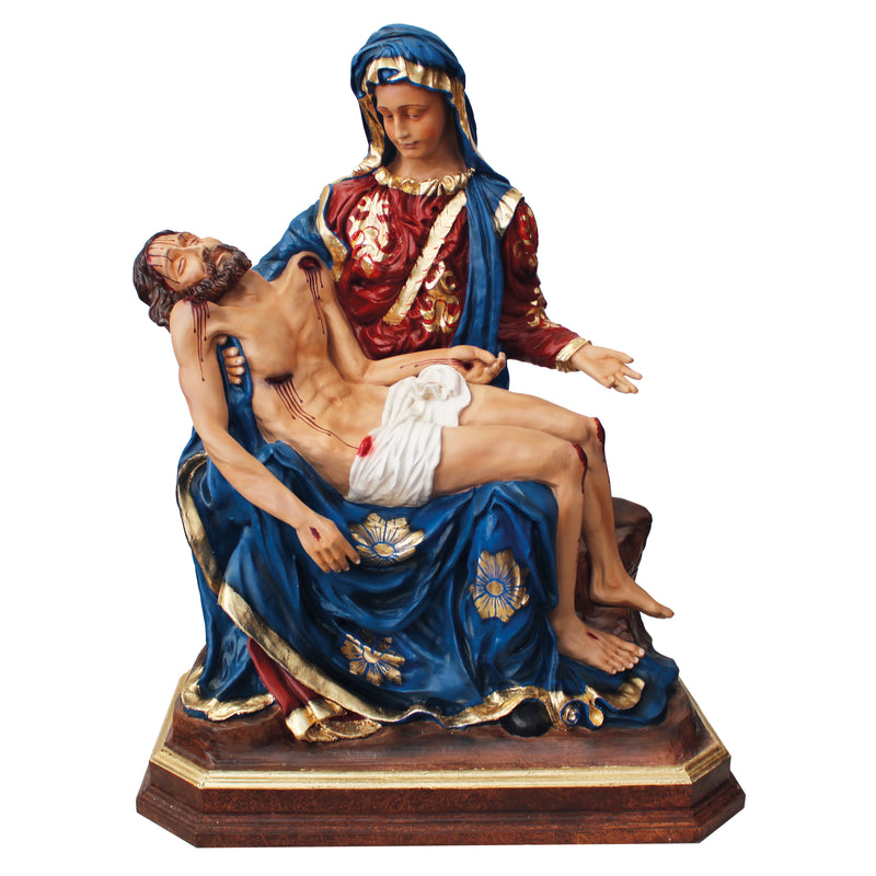Nossa Senhora da Piedade 100cm - com Pintura Trabalhada
