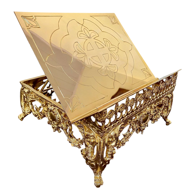 Estante de Altar Barroca banhada a ouro