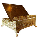 Estante de Altar Via Crucis banhada a ouro