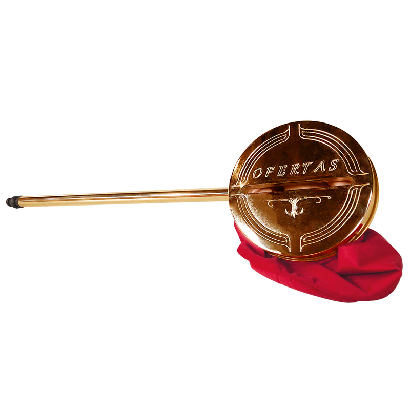Porta Ofertas banhado a ouro