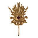 Potências banhadas a ouro