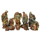Presépio de 45cm (12 peças) - com Pintura Colorida