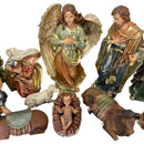 Presépio de 45cm (12 peças) - com Pintura Colorida