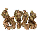 Presépio de 45cm (12 peças) - com Pintura Dourada