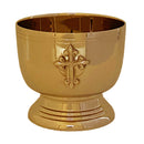 Purificatório banhado a ouro