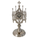 Relicário Virtudes banhado a níquel