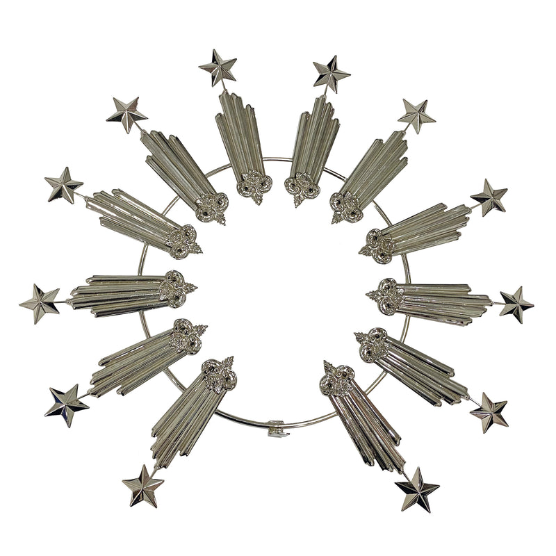 Resplendor com 12 Estrelas banhado a níquel