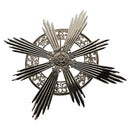 Resplendor com Raios banhado a níquel