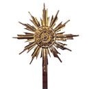 Resplendor de Crucifixo banhado a ouro