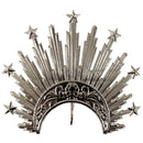 Resplendor Tradicional com Estrelas banhado a níquel