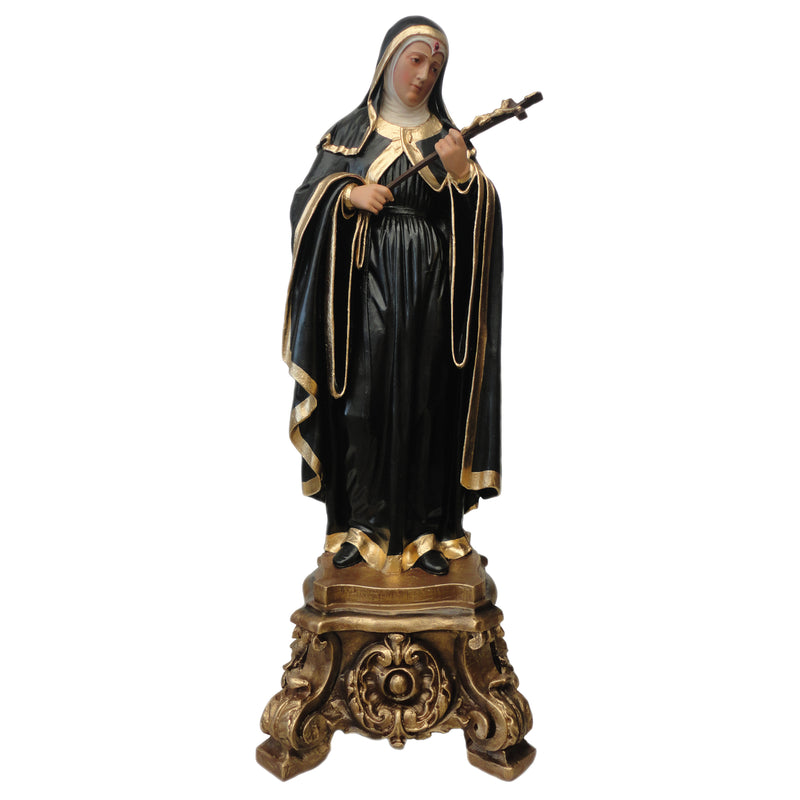 Santa Rita de Cássia 100cm (com pedestal)