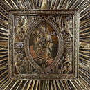 Sacrário Gótico Evangelistas de Embutir - Dourado