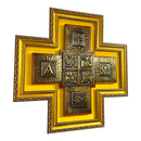 Sacrário Cruz de Embutir - Dourado