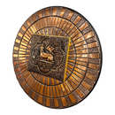 Sacrário Cordeiro Redondo de Embutir - Cobre