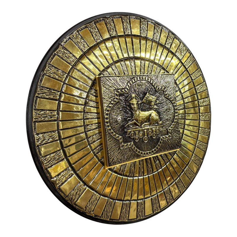 Sacrário Cordeiro Redondo de Embutir - Dourado
