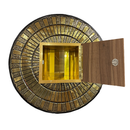 Sacrário Cordeiro Redondo de Embutir - Dourado