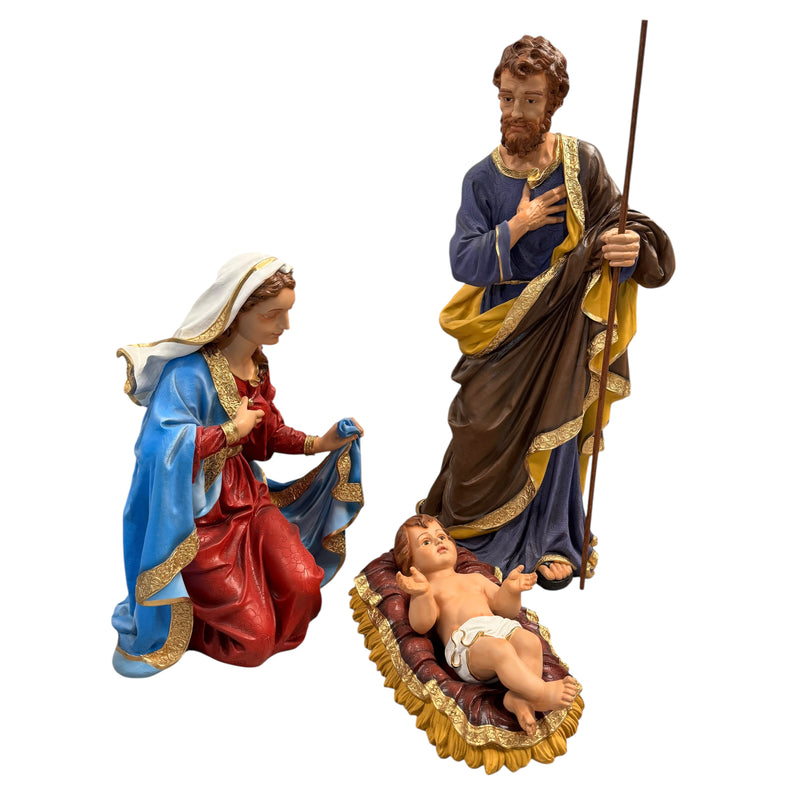 Sagrada Família do Presépio de 100cm (4 peças)