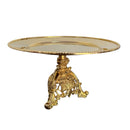 Salva para Coroa do Divino banhada a ouro