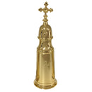 Ampola para os Santos Óleos banhada a ouro