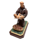 São Francisco com o Menino Jesus no Presépio 65cm