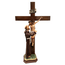 São Francisco do Cristo do Amor Divino 85cm (até a Cruz 135cm)