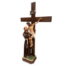 São Francisco do Cristo do Amor Divino 85cm (até a Cruz 135cm)