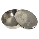 Teca Grande banhada a níquel