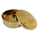 Teca Média banhada a ouro