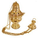 Turíbulo Liso banhado a ouro