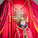 Resplendor Grande banhado a ouro