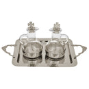 Conjunto Galheteiro Prateado MS484