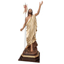 Cristo Ressuscitado 110cm (com manto envelhecido)
