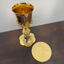 Cálice Gótico banhado a ouro
