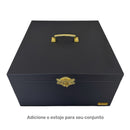 Conjunto de Cálice e Âmbula Santos Mártires banhados a ouro